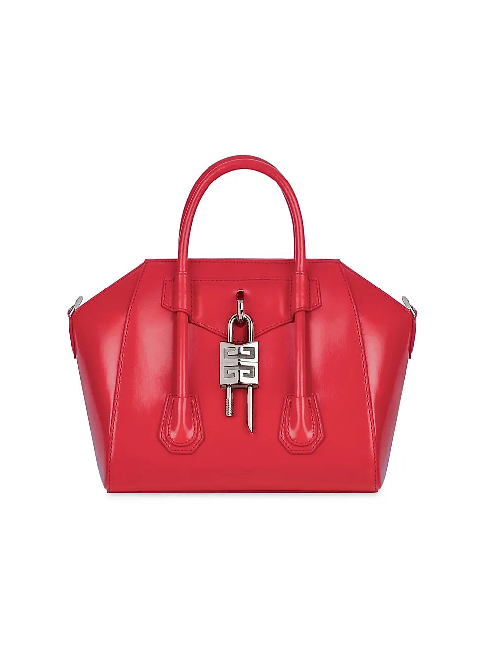 GIVENCHY Antigona Lock Leather Top-Handle Bag