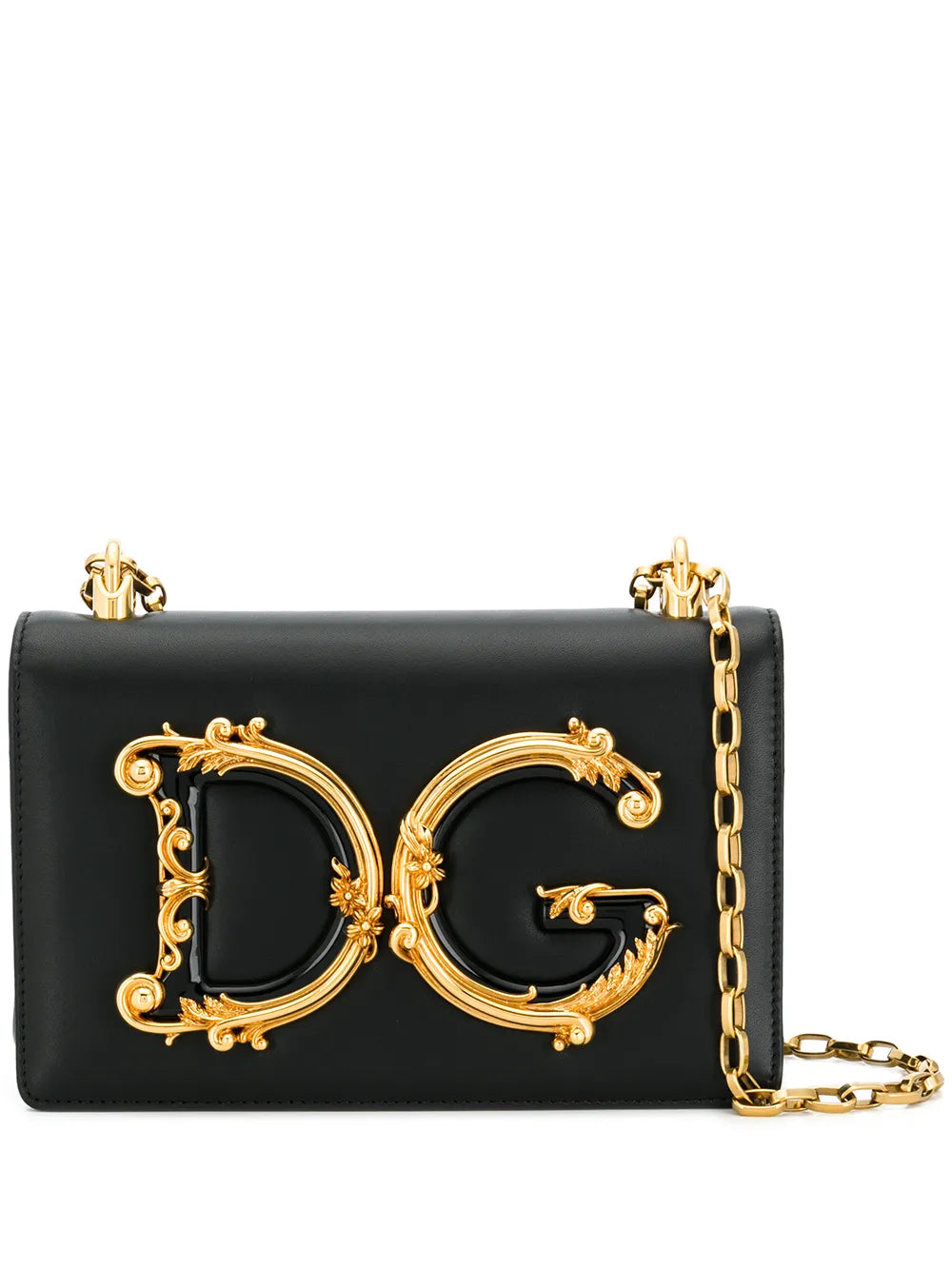 Dolce & Gabbana Devotion Leather Handbag