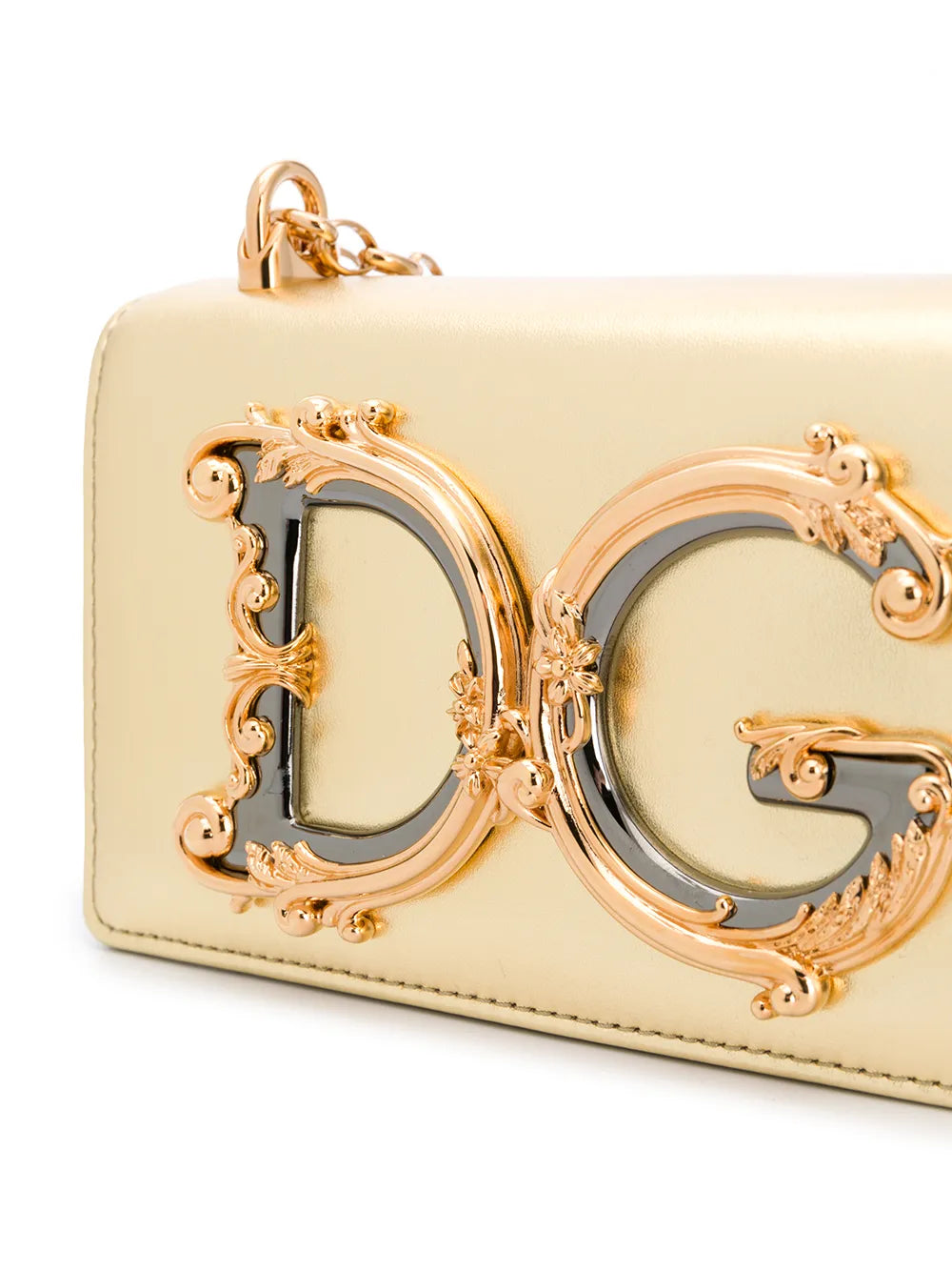Dolce & Gabbana Devotion Leather Handbag