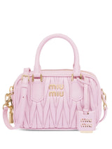 Miu Miu Arcadie Leather Tote Bag