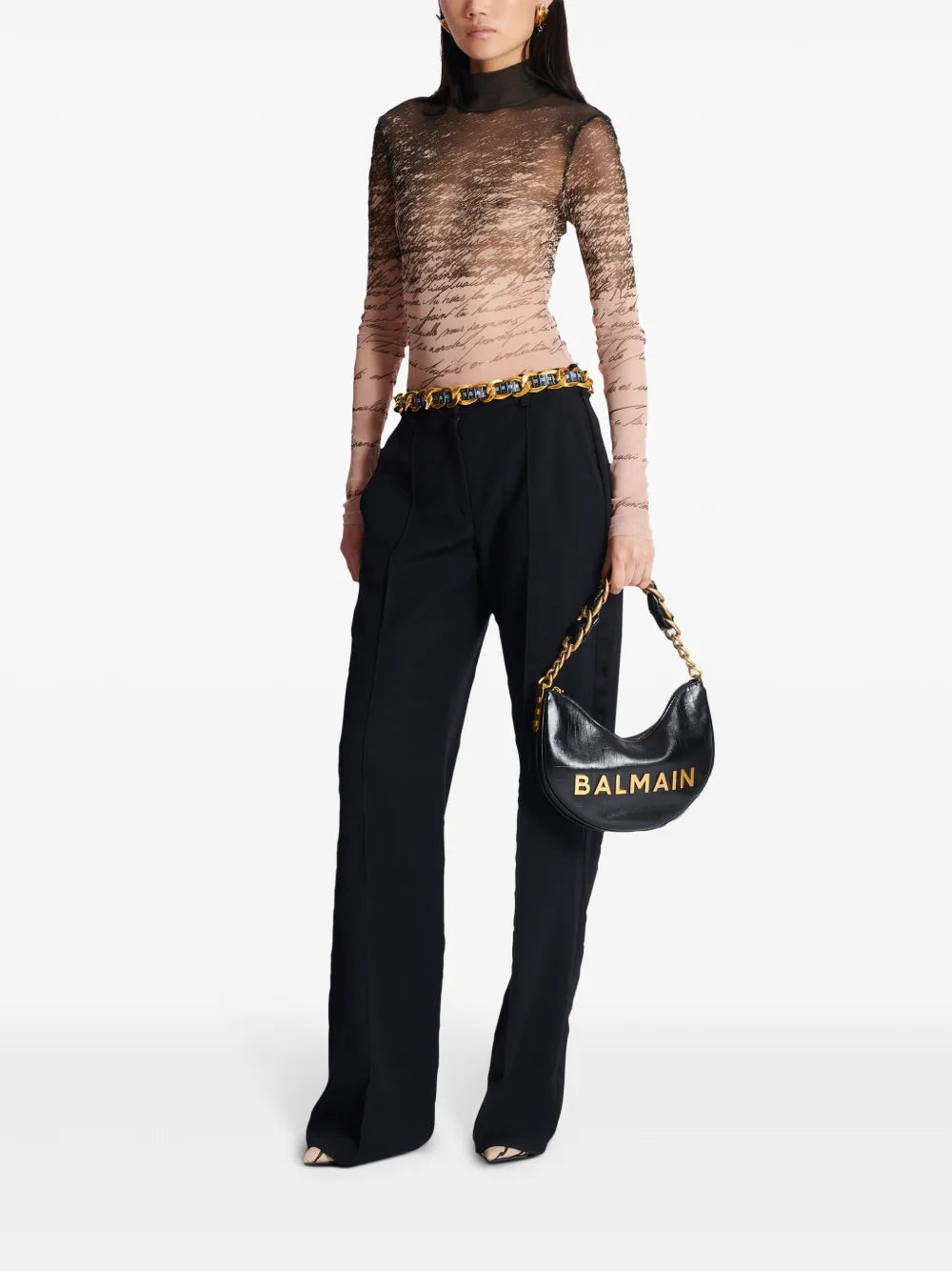 Balmain Soft  Shoulder Bag
