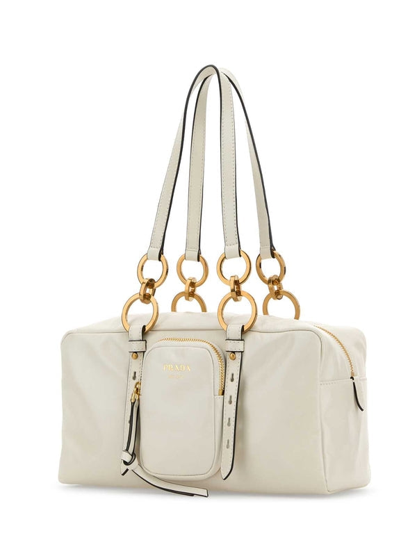 Prada Prada Dangle Leather Shoulder Bag