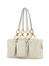 Prada Prada Dangle Leather Shoulder Bag