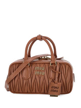 Miu Miu Arcadie Leather Tote Bag