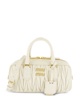 Miu Miu Arcadie Leather Tote Bag