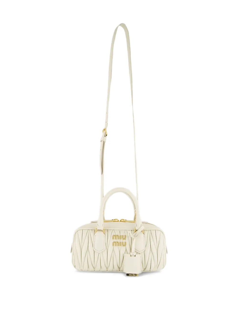 Miu Miu Arcadie Leather Tote Bag