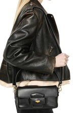 MIU MIU Penny Leather Lag