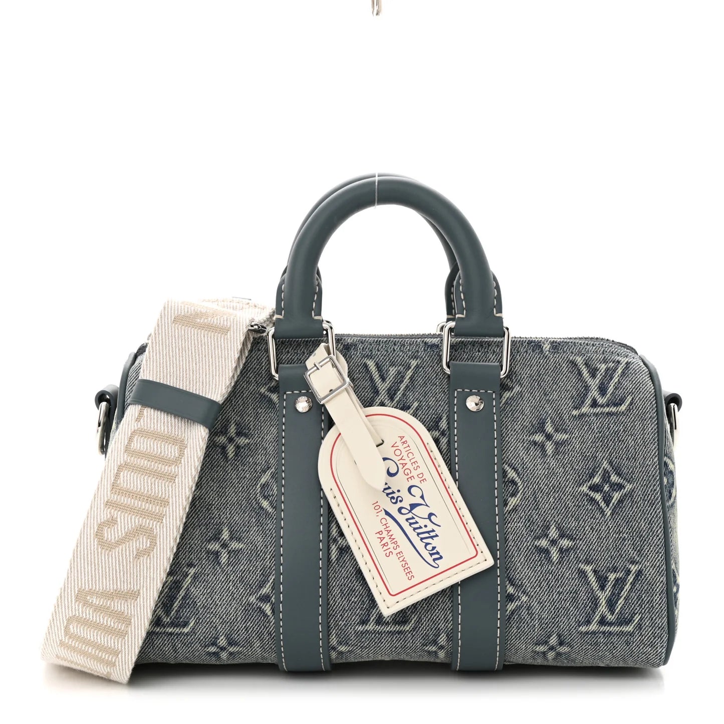 Louis Vuitton  Monogram Washed Denim Keepall