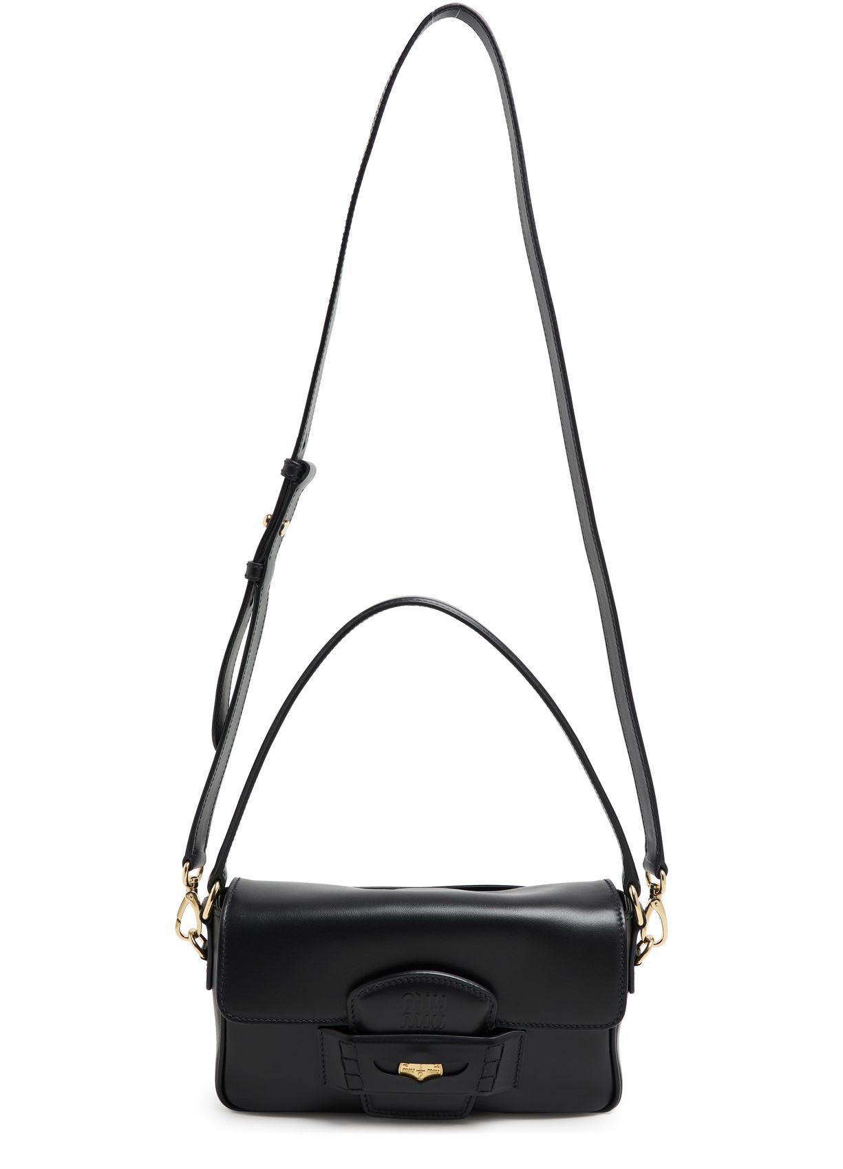 MIU MIU Penny Leather Lag