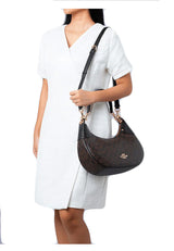 Coach Mara Hobo In Signature Canvas