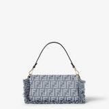 Fendi Baguette FF Jacquard Bag