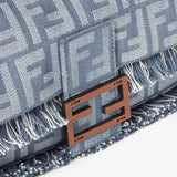 Fendi Baguette FF Jacquard Bag