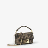Fendi Baguette Bag Canvas Brown