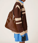 Miu Miu Patent Naplak Leather Ivy Tote Bag