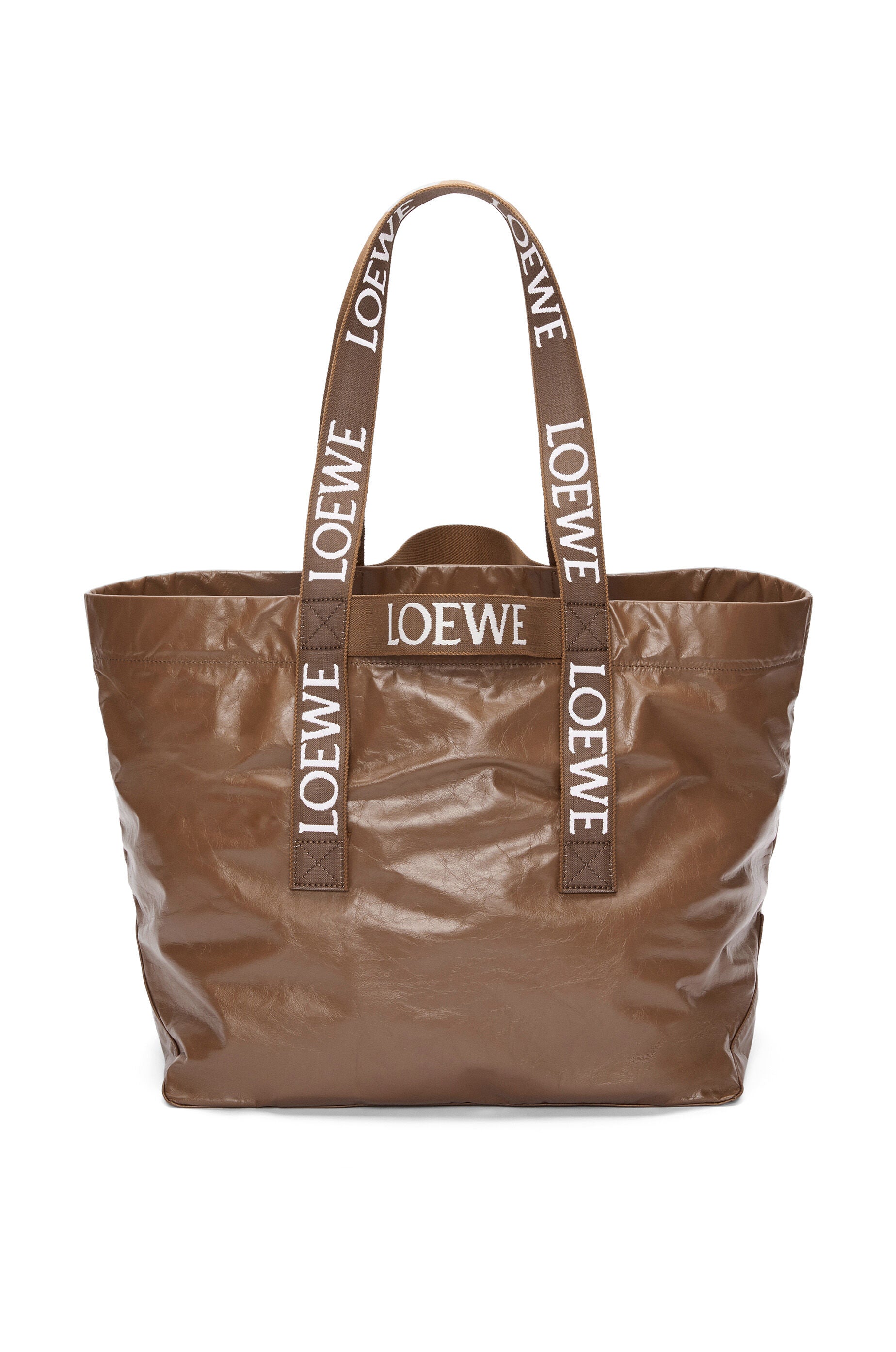 Loewe Fold Shopper Leather Bag