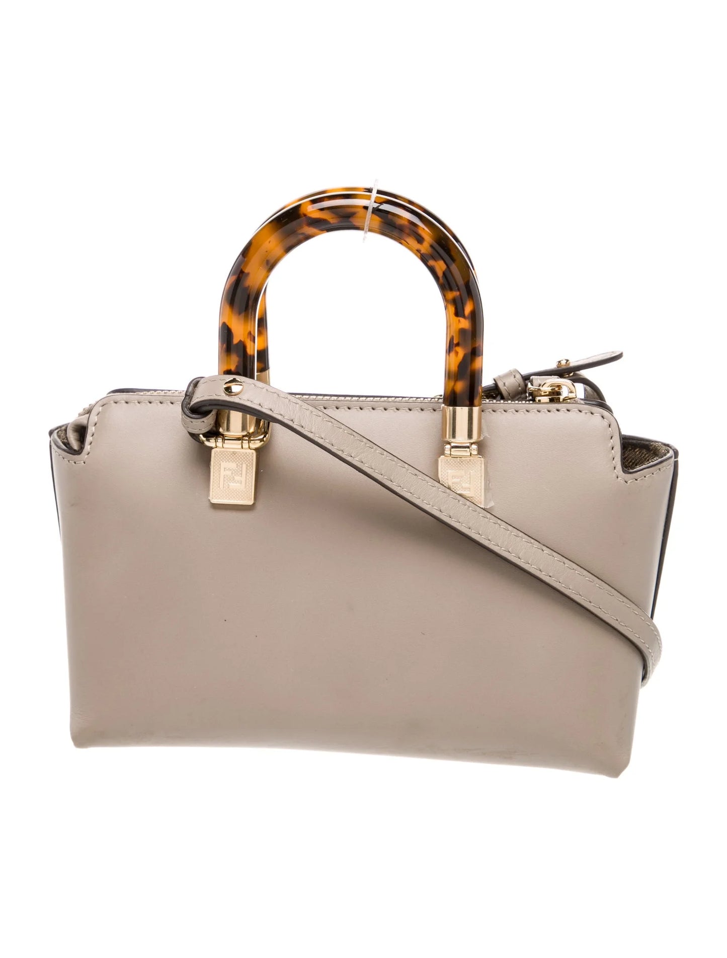 Fendi Roma Patent Leather Handbag