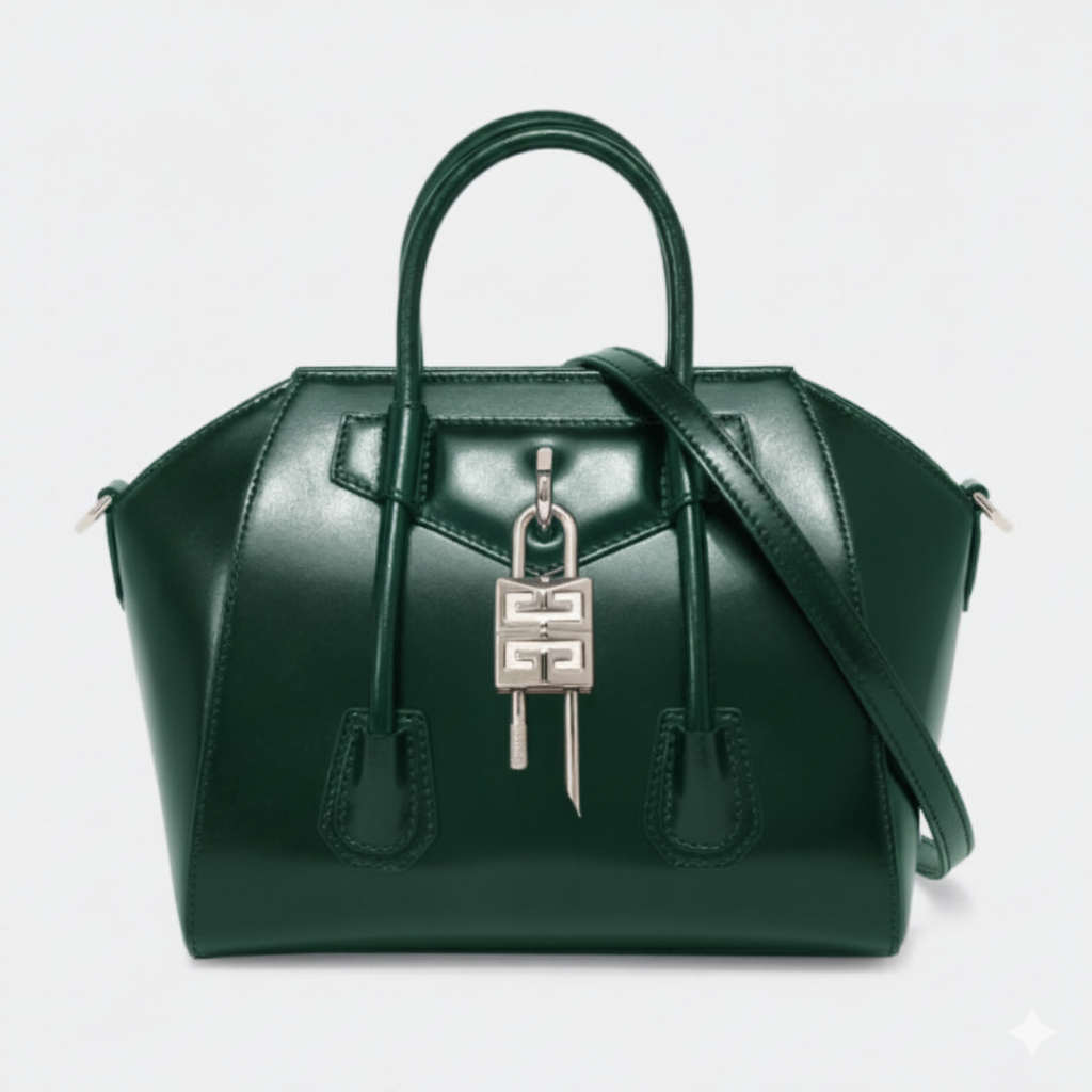 GIVENCHY Antigona Lock Leather Top-Handle Bag