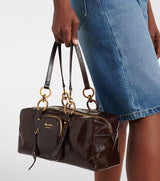 Prada Prada Dangle Leather Shoulder Bag