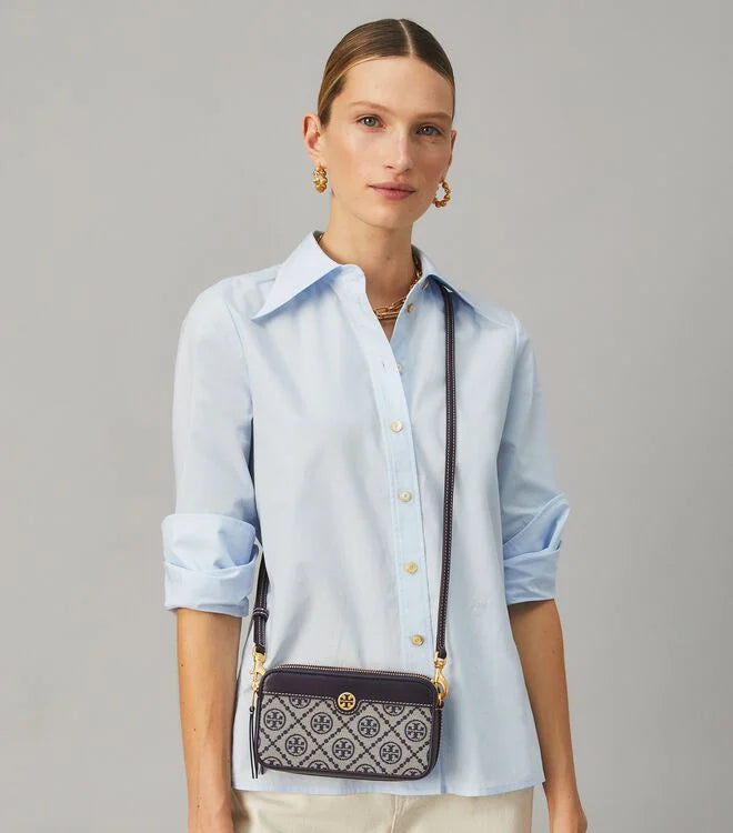 Tory Burch T Monogram Jacquard Bag