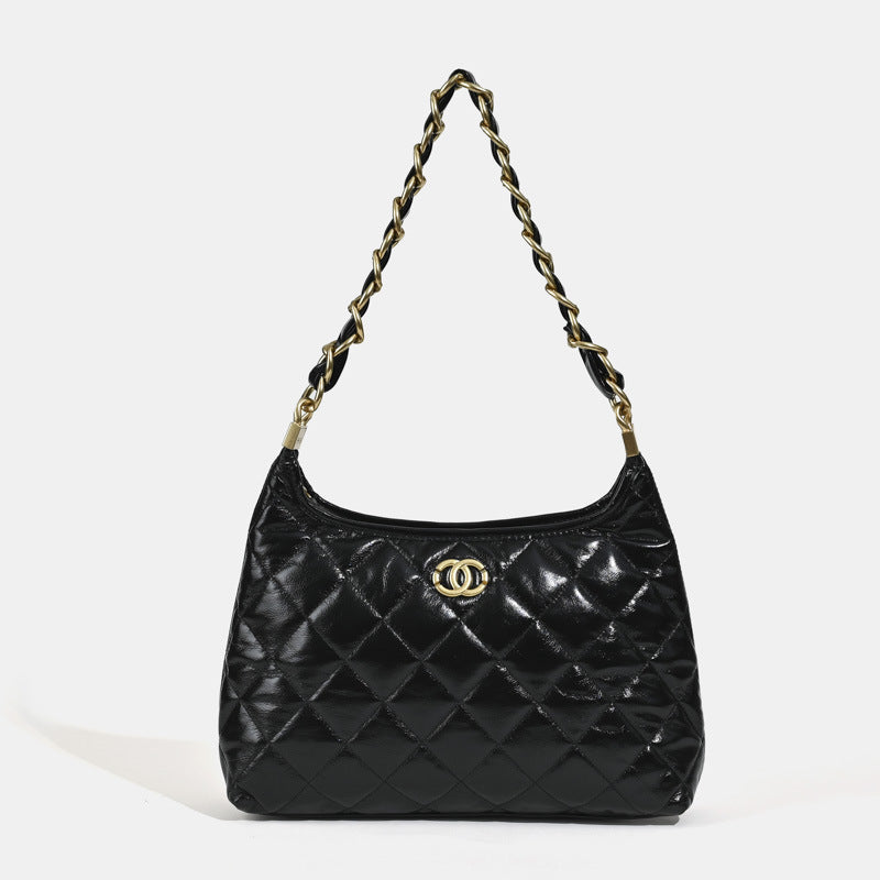 Chanel Lambskin Hobo Bag