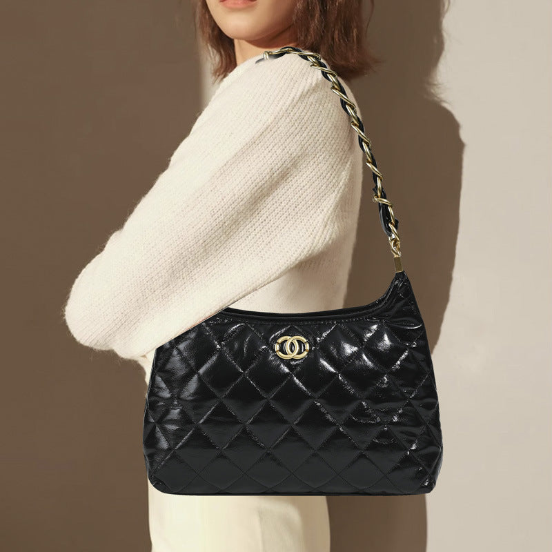 Chanel Lambskin Hobo Bag