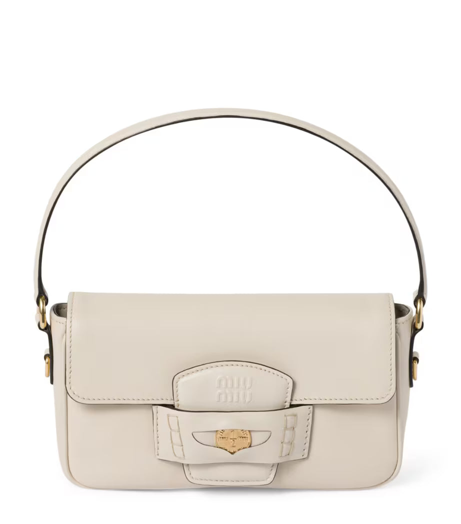 MIU MIU Penny Leather Lag