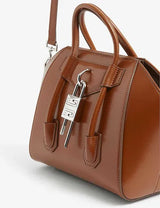 GIVENCHY Antigona Lock Leather Top-Handle Bag