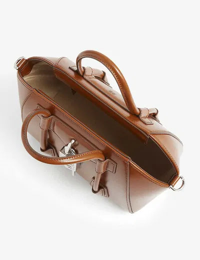 GIVENCHY Antigona Lock Leather Top-Handle Bag
