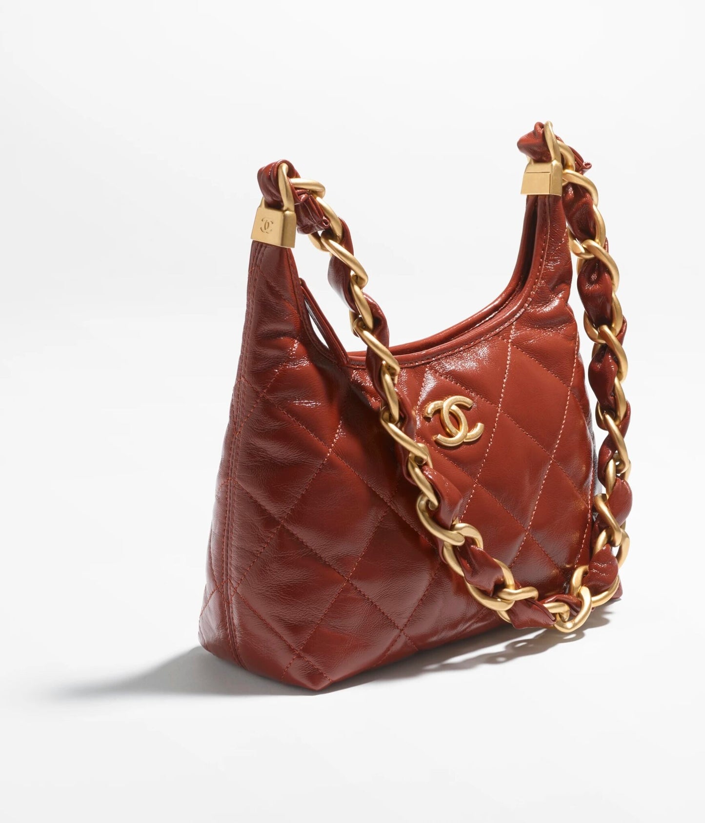 Chanel Lambskin Hobo Bag