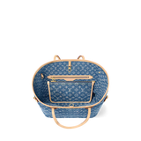 LOUIS VUITTON Neverfull MM Denim Bag