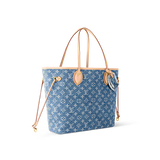 LOUIS VUITTON Neverfull MM Denim Bag
