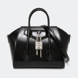 GIVENCHY Antigona Lock Leather Top-Handle Bag